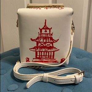 Chinese Takeout Box Style Crossbody Bag
